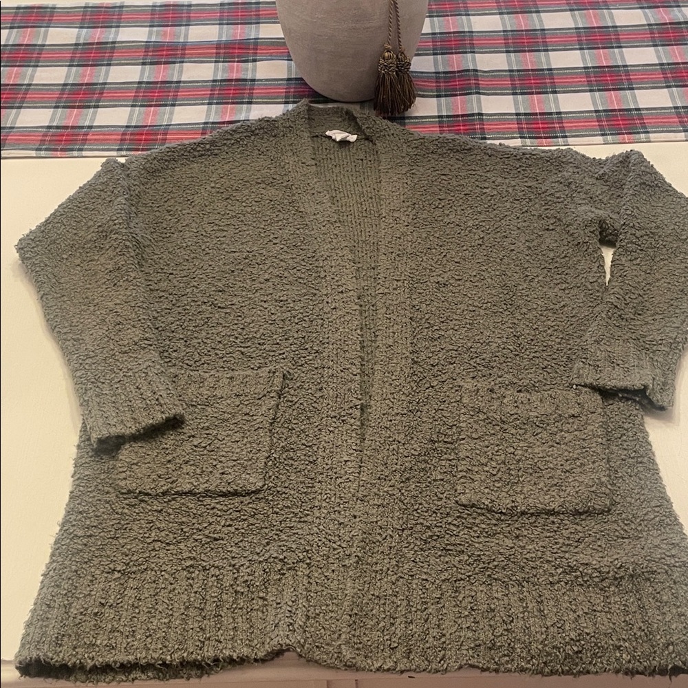 Cozy Tribal Jeans Olive BoucleWomen's Sweater